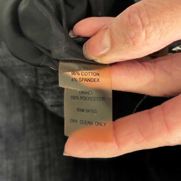 Calvin Klein Pencil Skirt - Denim Blue Gray Size 6 - Picture 10 of 10